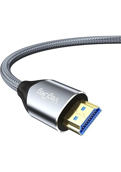 8k 60Hz 4K 120Hz 48 Gbps Hdr Arc Hdcp Örgülü HDMI 2.1 Kablo 1.5 Metre fiyatları