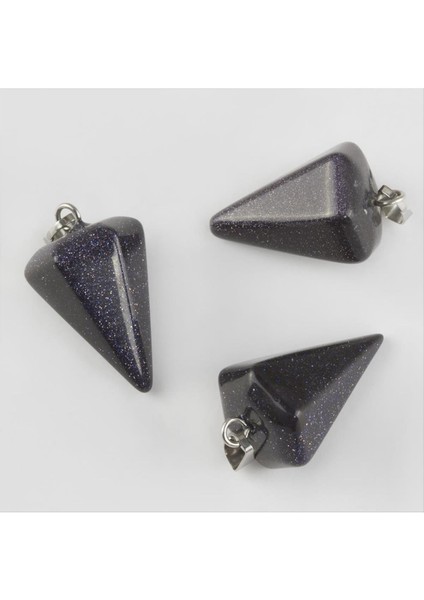 shop Lacivert Yıldız Pandül Doğaltaş Kolye Ucu-Lacivert fiyatları