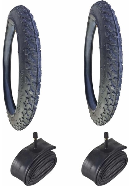 Jant Bisiklet Ön - Arka Iç ve Dış Lastik Seti (20 x 2.125) Ekonomik Seri Lastik