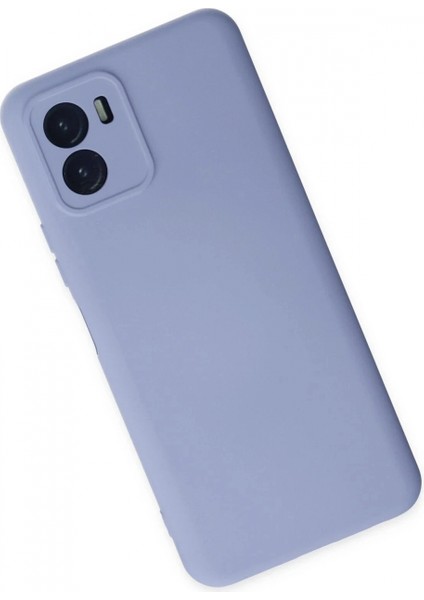 Vivo Y15S Kılıf Nano içi Kadife Silikon - Lila fiyatları