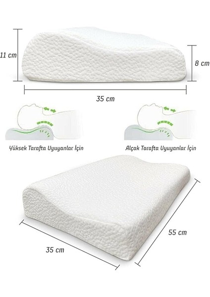 Ortopedik Visko Boyun Yastığı Ortapedik Boyun Yastığı Boyun Düzleşmesi Boyun Için Özel Visco Yastık indirimleri