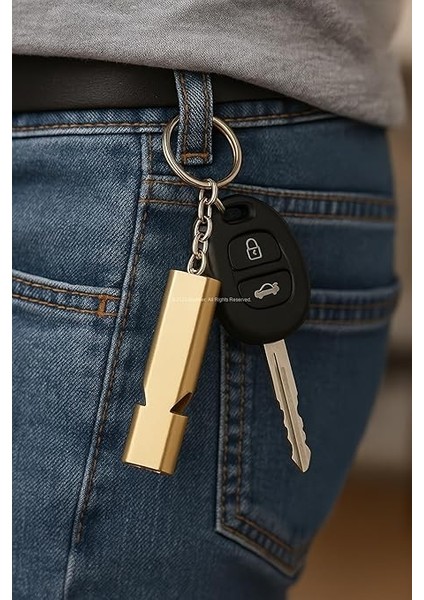 Acil Imdat Düdüğü Alüminyum Islık Anahtarlık Kamp Yürüyüş Aksesuarı indirimleri