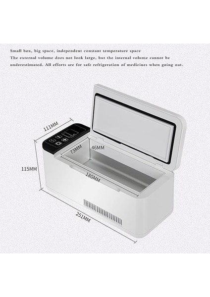 buzdolabı kutusu taşınabilir akıllı mini ev buzdolabı şarj edilebilir termostat kutusu fırsatları