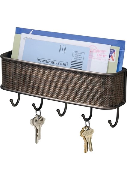 95870ES Anahtarlık, Paslanmaz Çelik, Bronz/kahverengi