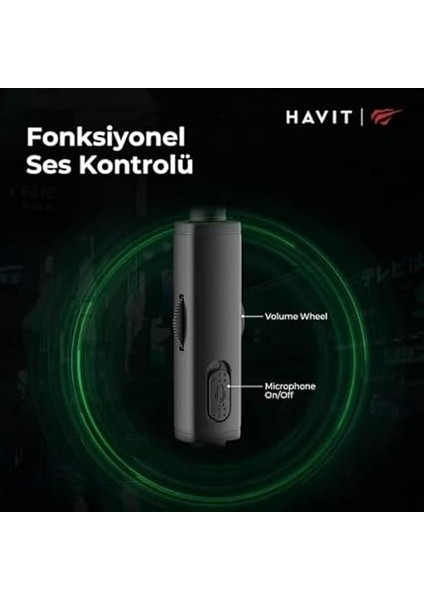 Gamenote H2002E Çıkarılabilir Mikrofonlu Gaming Oyuncu Kulaklığı 3.5 M indirimleri