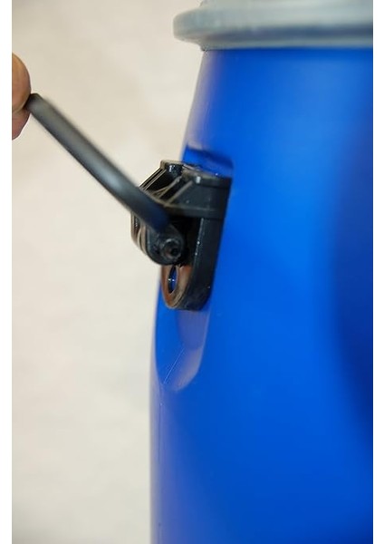 Varil Polietilen 60 L Kapaklı, Gıda Kalitesi, Mavi (22095) indirimleri