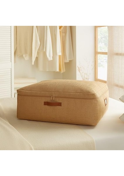 Home Textile Büyük Boy Jüt Baza Altı Hurç 62 x 46 x 22 cm modelleri