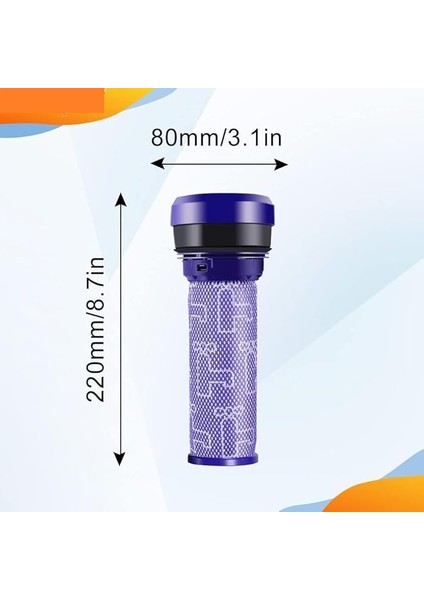 DC37, DC33C, DC39, DC28C, DC53 Için Elektrikli Süpürge Ön Motor Filtresi,uyumlu Yedek Parça modelleri