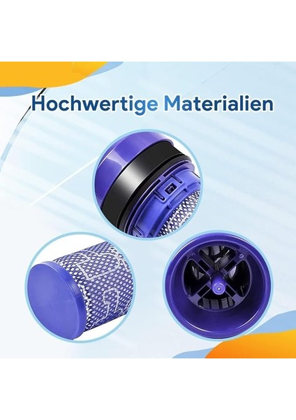 DC37, DC33C, DC39, DC28C, DC53 Için Elektrikli Süpürge Ön Motor Filtresi,uyumlu Yedek Parça indirimleri