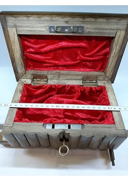 Özel Yapım Battal Boy Şifreli Takı Sandığı Ceviz Oyma Sandık indirimleri