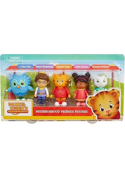 Tiger's Neighborhood Friends Figür Seti (5'li Paket) indirimleri