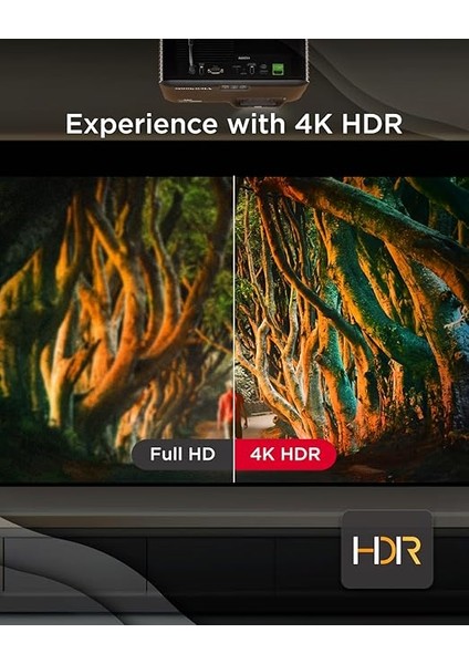 LX700-4KRGB 4K Hdr 5200 Rgb Lazer Lumen 240HZ 30.000SAAT Ev Sınema Gamıng Projeksıyon indirimleri