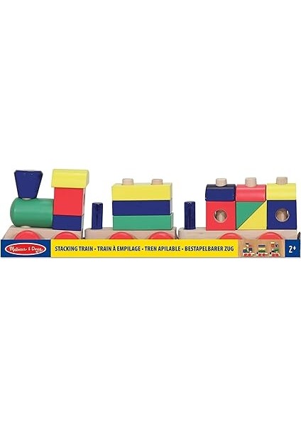 &amp; Doug - Ahşap Tren, 18 Parça (10572) modelleri