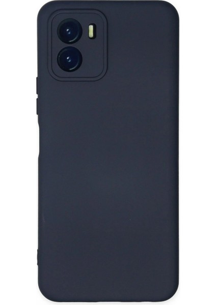 Vivo Y15S Kılıf Nano Içi Kadife Silikon - Lacivert