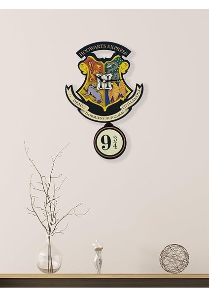 Harry Potter Hogwarts Express Figür Dekoratif Sarkaçlı Duvar Saati indirimleri