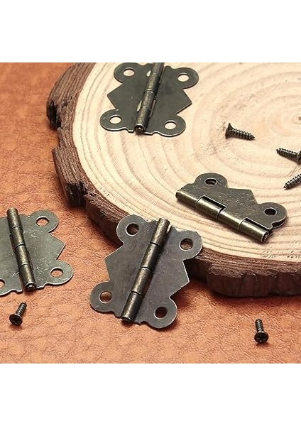 50 Adet Antik Dekoratif Menteşe, Küçük Kelebek Menteşe, Mücevher Kutusu, Menteşe Donanımı, Vintage Ahşap Kutu Dolaplar Için, Sandık Şarap Kutusu, Alet Kutusu, Kendin Yap El Sanatları, Retro fırsatları