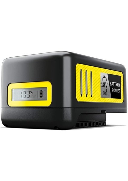 2.445-035.0 18 V / 5.0 Ah Rechargeable Battery, Black, Yellow, 95.0 Mm*96.0 MM*142.0 mm