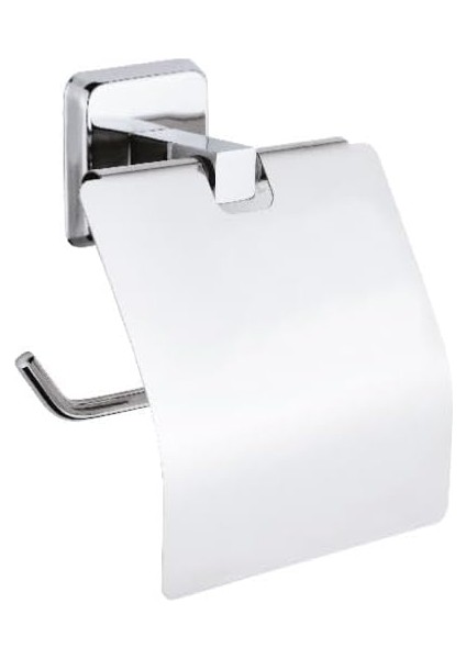 Banyo Kare Krom Yapışkanlı Kapaklı Tuvalet Kağıtlığı Wc Kağıtlık Tuvalet Kağıdı Askısı fiyatları