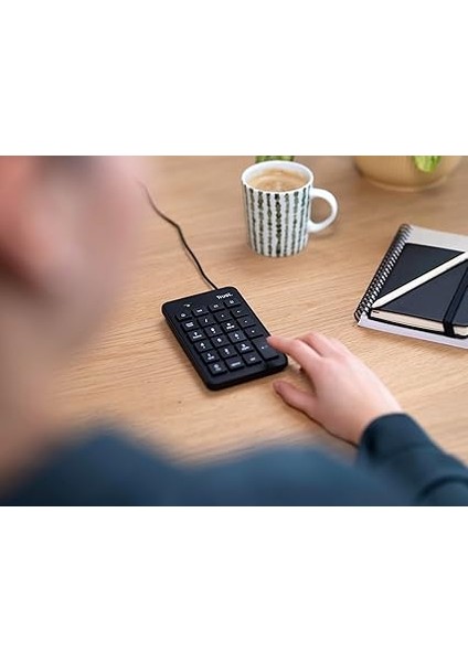 22221 Xalas USB Sayısal Mini Klavye, Siyah indirimleri