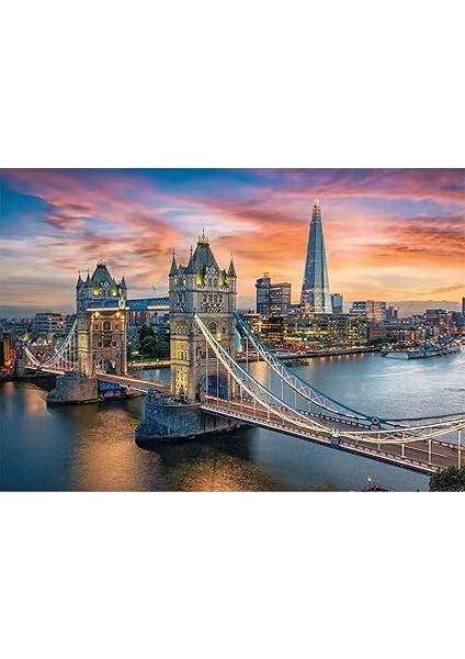 31694 Collection-London Twilight, 1500 Parça Yapboz, Yetişkinler ve Çocuklar Için, 10 Yaş, Tüm Aile Için Beceri Oyunu, Çok Renkli fiyatları