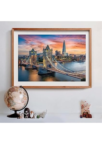 31694 Collection-London Twilight, 1500 Parça Yapboz, Yetişkinler ve Çocuklar Için, 10 Yaş, Tüm Aile Için Beceri Oyunu, Çok Renkli indirimleri