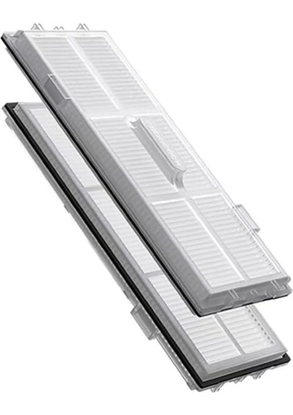 Roborock S7 ve S8 Serisi Için Hepa Filtre (2'li Set) | S8, S7, S7+, S7 Maxv, Maxv+, S7 Maxv Ultra ile Uyumlu | Toz, Polen ve Hayvan Tüylerine Karşı Etkili Hava Filtresi | Orijinal Yedek
