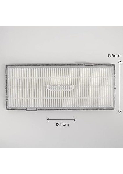 Roborock S7 ve S8 Serisi Için Hepa Filtre (2'li Set) | S8, S7, S7+, S7 Maxv, Maxv+, S7 Maxv Ultra ile Uyumlu | Toz, Polen ve Hayvan Tüylerine Karşı Etkili Hava Filtresi | Orijinal Yedek modelleri