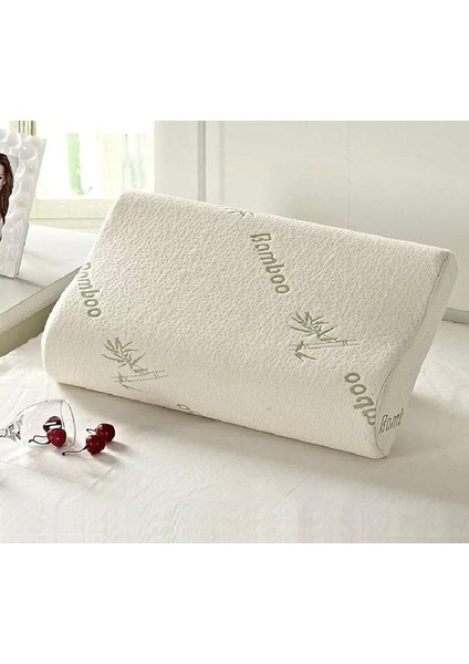 Planet Visco Yastık Bambu Kılıflı Ortopedik Yastık Boyun Yastığı