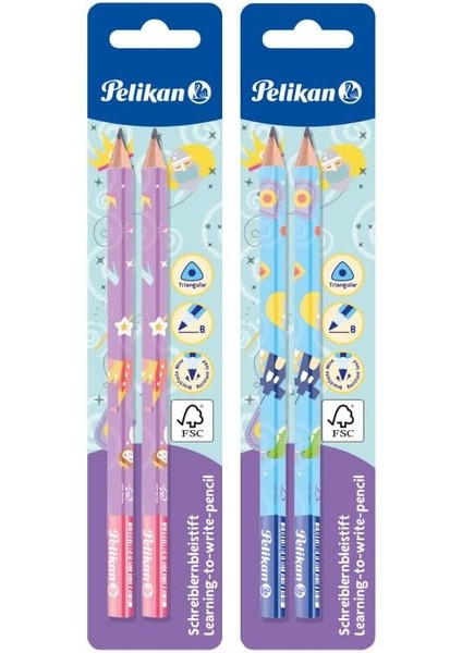 Yazmayı Öğreniyorum Kurşun Kalem 2'li Blister