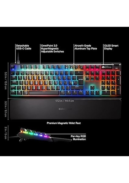 Apex Pro Gen 3 Gaming Klavye - Uk modelleri