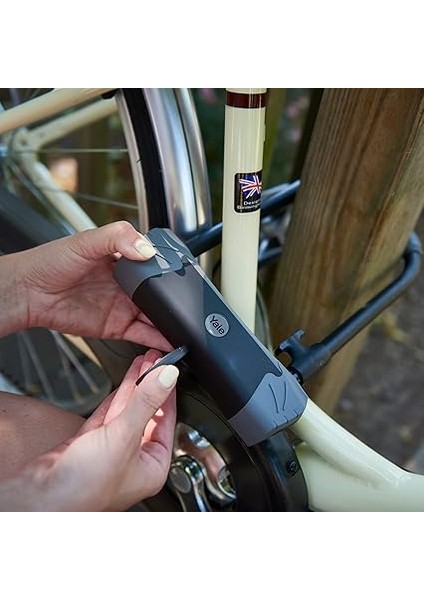 YUL3/14/230/1 Güvenlikli U Bisiklet Kilidi, Siyah/gri fırsatları