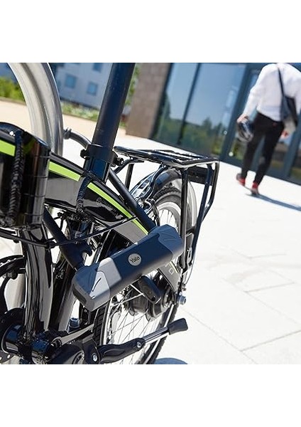 YUL3/14/230/1 Güvenlikli U Bisiklet Kilidi, Siyah/gri indirimleri