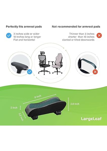 Sandalye Ergonomik Kolçak Soğutma Jel Pedleri Dirsek Yastığı Basınç Tahliye Ofis Koltuğu Oyun Koltuğu Hafızalı Köpüklü Kol Dayama Pedleri 2 Parça Sandalye Seti (Jel+ Hafızalı Köpük) indirimleri