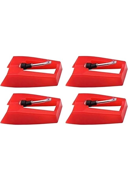 4'lü Paket Ruby Pikap Iğnesi Pikap Kalemi Aksesuarı Gramofon Vinil Plak Çalar-Stylus indirimleri