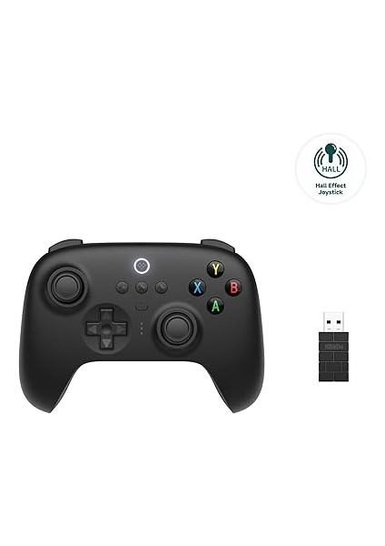 Ultimate Hall Effect 2.4g Controller ve Şarj Dock - Siyah Windows, Android Pc Ipad Uyumlu fiyatları