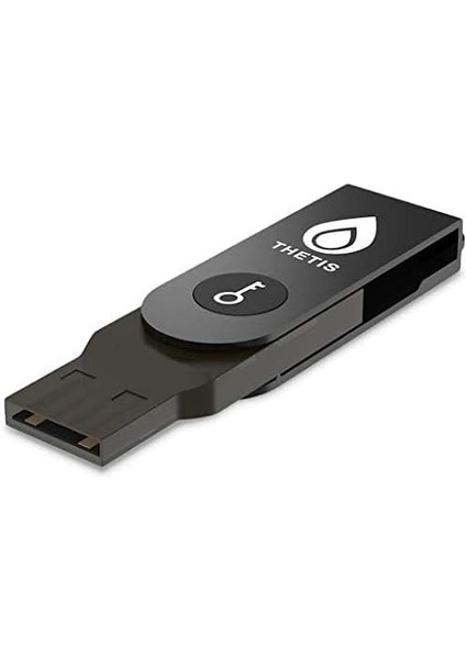 Güvenlik Anahtarı - U2F ve Fıdo2, USB A, Bluetooth'lu Iki Faktörlü Kimlik Doğrulayıcısı, Çok Katmanlı Kimlik Doğrulama Koruması Hotp U2F Uyumlu Windows, Macos, Gmail, Linux - Siyah fiyatları