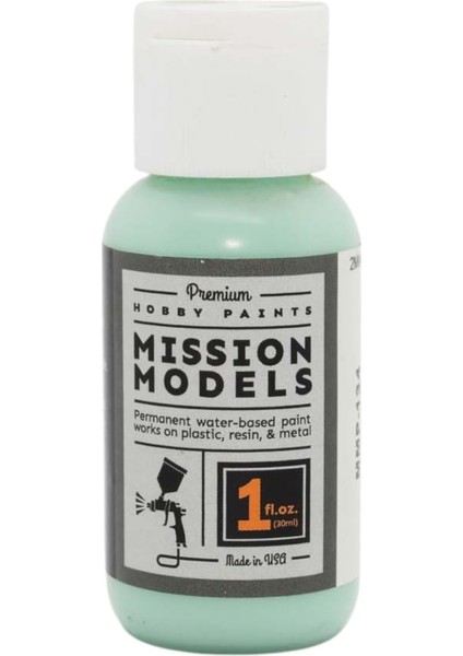 Models Sörf Yeşil 1957 Su Bazlı Akrilik Boya 1 Oz MIOMMP134 Plastik Boya Akrilik