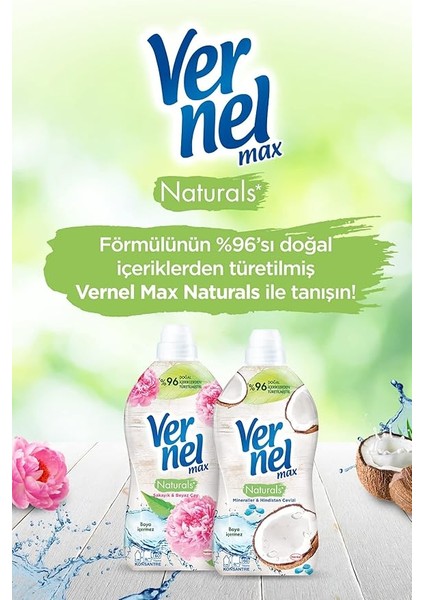 Max Aromatherapy+ Şakayık &amp; Beyaz Çay 60 Yıkama Konsantre Çamaşır Yumuşatıcısı (1 x 1440 Ml) fırsatları