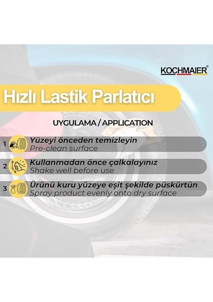 Lastik Parlatıcı ve Koruyucu Cilası (1 Litre) indirimleri