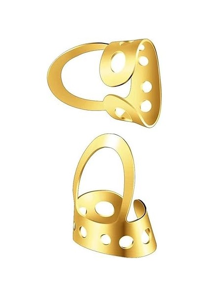 8 Adet Açık Tasarım Ayarlanabilir Paslanmaz Çelik Fingerpicks Akustik Gitar Banjo Finge Seçtikleri Yaylı Enstrüman Aksesuarı modelleri