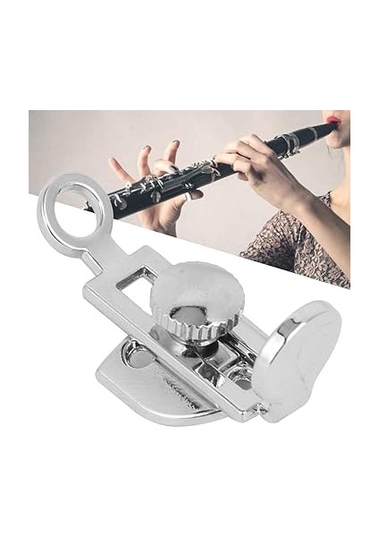 Uzun Provalar Konserleri Için Klarnet Başparmak Gümüş Dinlenme Ayarlanabilir Kol Dayama Koruyucu Enstrüman Aksesuarları modelleri
