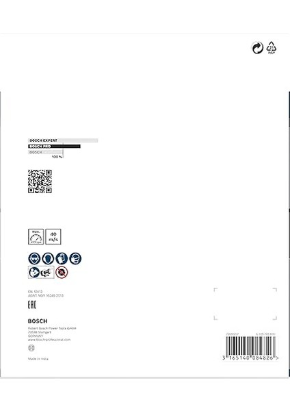 2608600110 Aksesuarı Zımpara Diski Için Bileme Makinesi 175 Mm, 32 Mm, 60 fırsatları