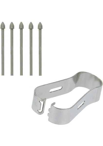 S-Pen Dokunmatik Kalem Için Yedek Uçlar, Samsung Galaxy Tab S6, Tab S6 Lite ve Tab S7 ile Uyumlu, Beyaz, 5 Adet