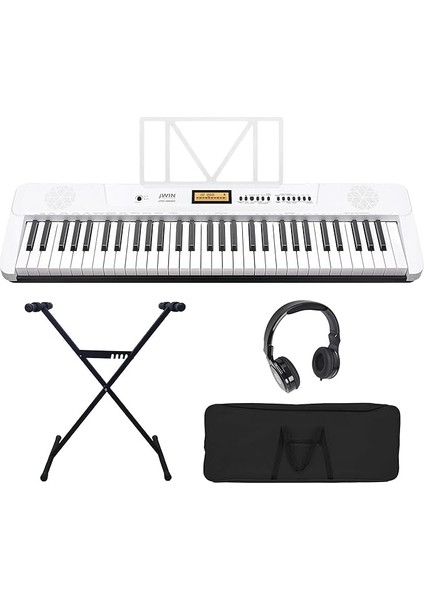 JTK-3600 61 Tuş Hassasiyetli 5 Oktav Org Seti - Beyaz
