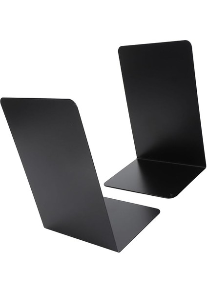 Metal Skid Olmayan Ağır Hizmet Kitapları, Organize Yaşam Alanı Için Kitap End ile Ev Ofisi Için Çok Yönlü Kitap Raf Sahibi (Black)