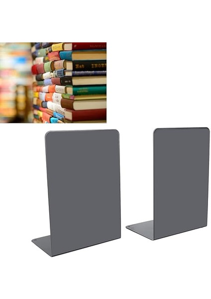 Metal Skid Olmayan Ağır Hizmet Kitapları, Organize Yaşam Alanı Için Kitap End ile Ev Ofisi Için Çok Yönlü Kitap Raf Sahibi (Black) fırsatları