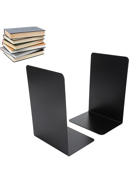 Metal Skid Olmayan Ağır Hizmet Kitapları, Organize Yaşam Alanı Için Kitap End ile Ev Ofisi Için Çok Yönlü Kitap Raf Sahibi (Black) indirimleri