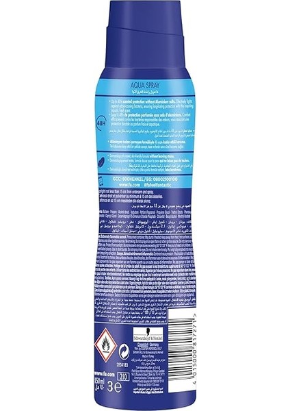 Women Aqua Fresh Deniz Ferahlığı Deosprey 150 ml modelleri