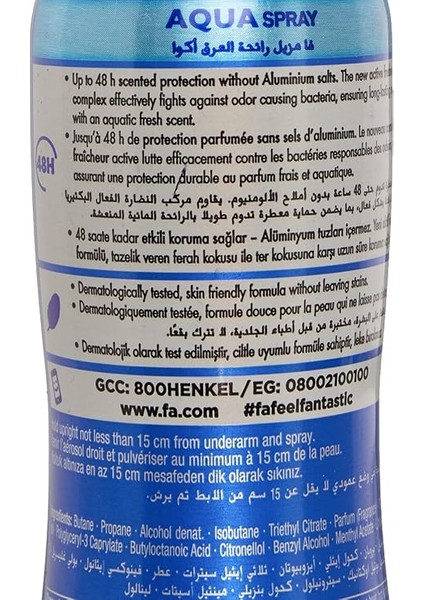 Women Aqua Fresh Deniz Ferahlığı Deosprey 150 ml indirimleri
