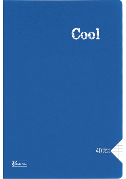 Keskin Cool A5 56 Yp Pp Kapak Kareli Dikişli 450612 (1 Adet)